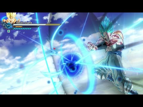 Gogeta Super Saiyan Blue VS Omega Shenron - Dragon Ball Xenoverse 2 Mod