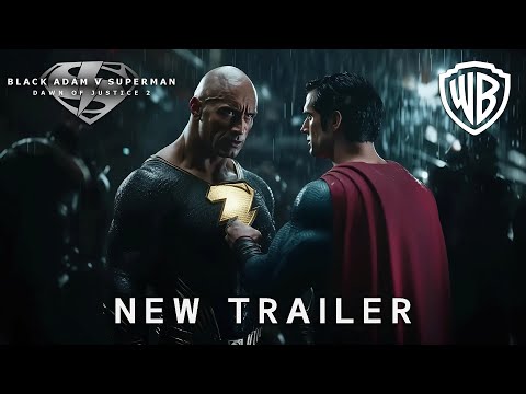 Black Adam V Superman: DAWN OF JUSTICE 2 | New Trailer | Dwayne Johnson, Henry Cavill