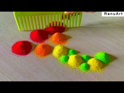 2 Ganesh Chaturthi easy rangoli | Ganpati rangoli design | How to make ganpati Rangoli | Ranu Art