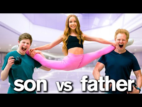 Father vs Son VIRAL PHOTO CHALLENGE ft/ Anna McNulty