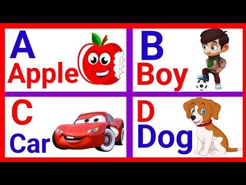 A For Apple B For Ball I Abcd Song I Abcd Rhymes | Abc Song Nursery Rhymes I kids Star TV