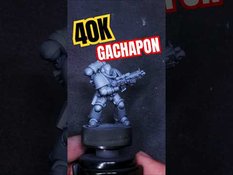 Warhammer 40k ARCADE MACHINE #warhammer40k #gachapon #spacemarines #blindbag #warhammerpainting #40k