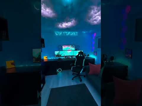 Gaming 🎮 Room Design Idea, Interior Home decor #shorts #trending #youtubeshorts