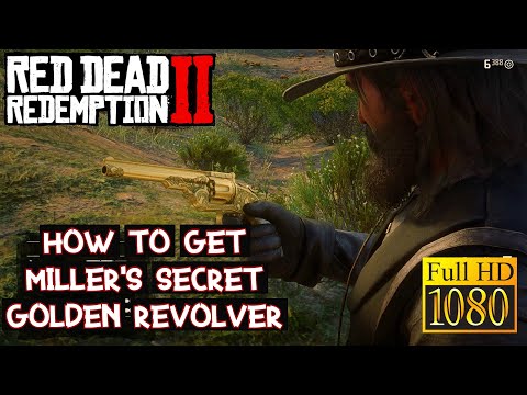 Otis Miller's Secret Torn Treasure Map Rare Golden Revolver !! Red Dead Redemption 2 PC Gameplay