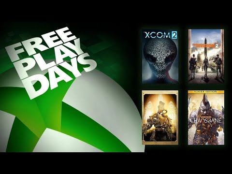 Xbox Free Play Days: XCOM 2, The Division 2, Warhammer 40K: Inquisitor Martyr, Warhammer: Chaosbane