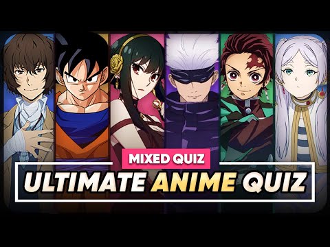 ULTIMATE ANIME QUIZ | Openings, Voices and More