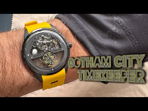 Behrens Dark Knight: Batman-themed compact tourbillon!