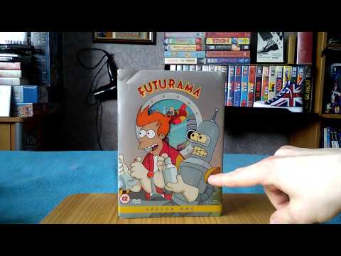 My Futurama DVD Haul: Season 1 & 2