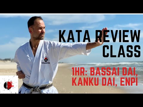 Class format review of Bassai dai, Kanku Dai and Enpi kata