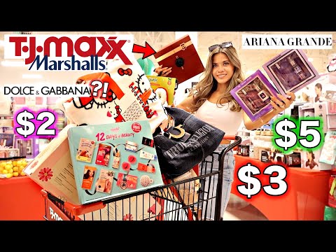 TJMAXX & MARSHALLS LAST MINUTE LUXURY CHRISTMAS SHOPPING SPREE!