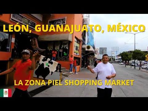 🇲🇽León, Guanajuato, México: Shopping “La Zona Piel” Leather Market: Boots, Shoes, Bags, Jackets