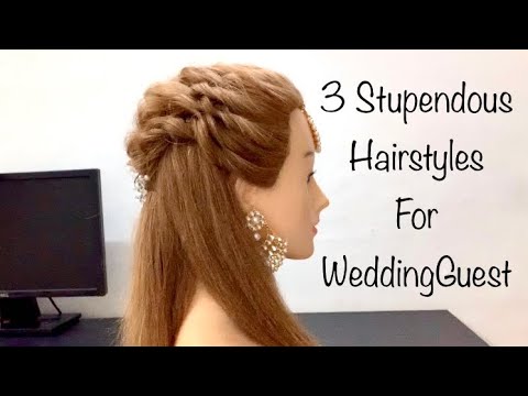 Hairstyles for Party | Wedding Hairstyle | Open hair Hairstyles