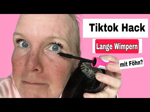 Tiktok Hack für lange Wimpern | Ü50 Ü60