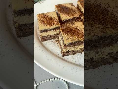 Prăjitură cu ness și nucă #cake #food #mancare #dessert #recipe