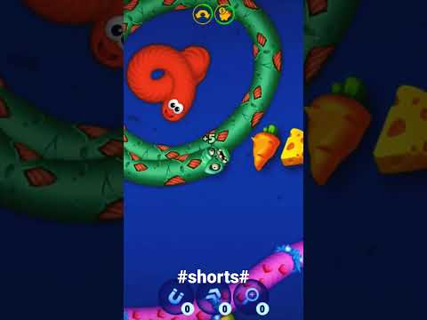 worms zone io.🐍 magic best gameplay 🐍#viral #game #trending #gaming #shorts #short