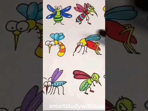 Mosquito bite😀🦟|Let make mosquitoes 🤢#shorts #viral #trending #smartstudywithsuzan