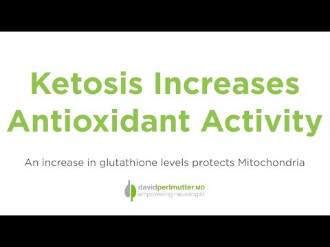 Ketosis Increases Antioxidant Activity