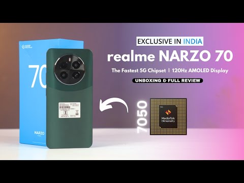 Realme NARZO 70 5G - Unboxing & Review - The Fastest 5G Chipset & 120Hz AMOLED Display