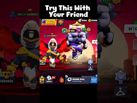 Try This With Your Friend #brawlstars #shorts