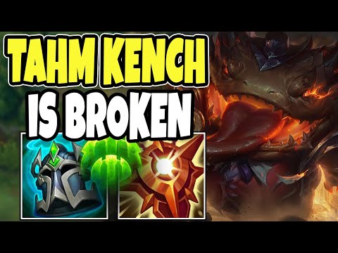 Challenger support shows you how BROKEN TAHM KENCH IS - 14.20 League of Legends