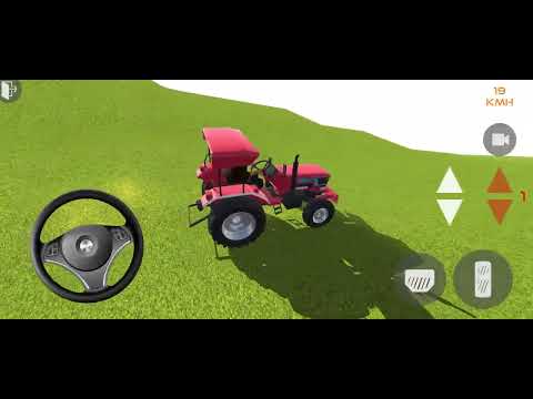 Indian Tractor driving 3d android game play video || tractor game #gameplay