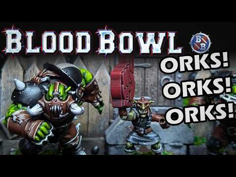 Building A Custom Blood Bowl Team For #orktober