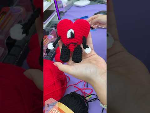 Crochet Minivlog xivalandia ★ Llaveros tejidos corazón triste