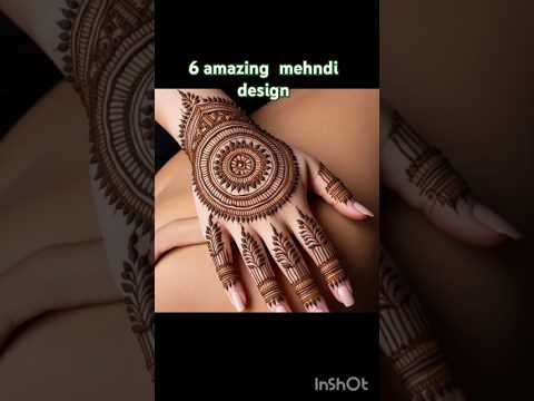 6 Easy mehndi design 😍😍👌#youtubeshorts #youtube #mehndidesign😍 #easymehndi #subscribe👍 #support 🙏🤗❤️