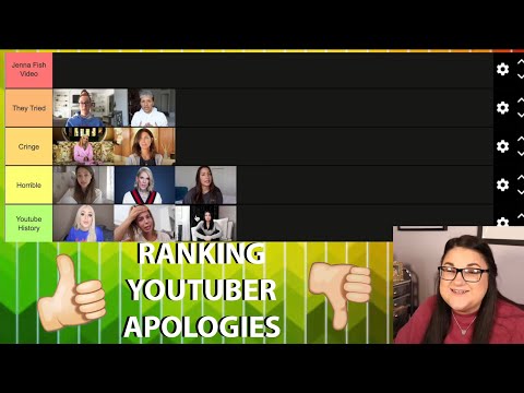 Ranking Youtuber Apology Videos! *SPOILER ALERT: they're all bad*