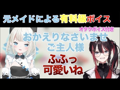 【緋月ゆい/絲依とい】元メイドによる有料級ボイス！？オタクボイス付き【アソビ大全/切り抜き】