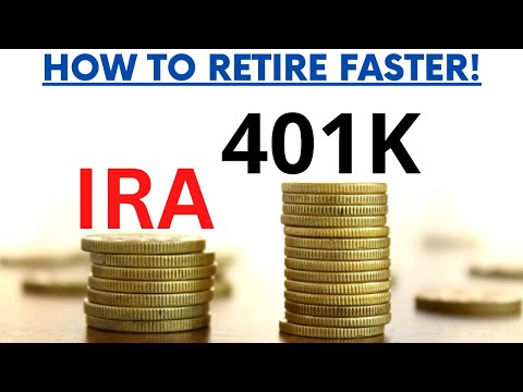 Roth IRA vs 401K - How to Retire Faster