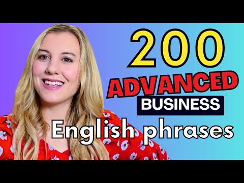 Learn 200 Important Business Phrases