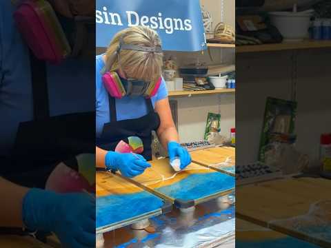 DIY Resin Ocean Waves: A Step-by-Step Guide with Judy Byer