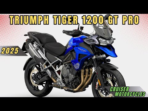 2025 Triumph Tiger 1200 GT Pro | Best New Adventure Motorcycles To Buy!