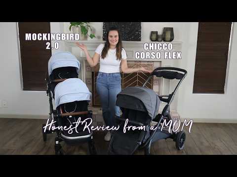 Mockingbird 2.0 vs Chicco Corso Flex | Which is the Best Stroller for Your Family? | Honest Review