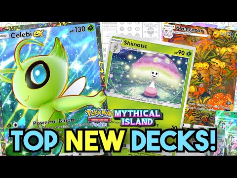 Top Celebi EX Decks: New Meta! | Pokémon TCG Pocket Mythical Island