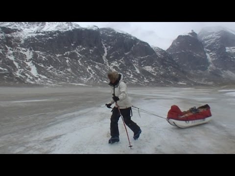 Arctic sand storm in Baffin