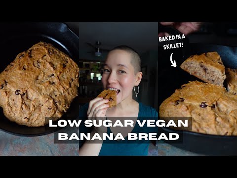 LOW SUGAR Vegan Banana Bread That Will Hit The Spot!