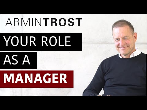 Your Role as a Manager