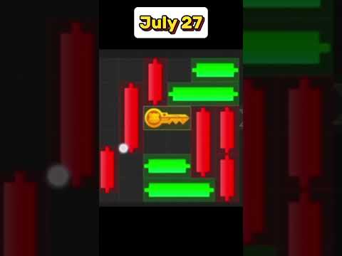 Hamster Mini Game - Key solved July 27th #hamsterkombat #shorts