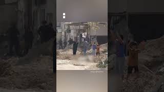 Israeli forces detain Palestinian family in West Bank | AJ #shorts