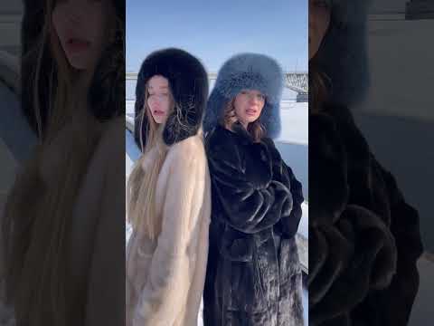 ❄️Новая коллекция классических шуб из норки❄️ #fur #winter #snow