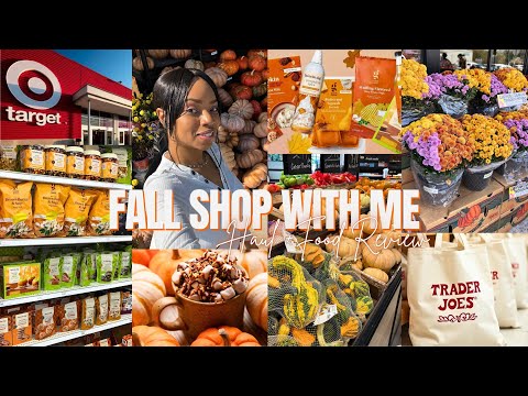 Fall Shop With Me | Target | Trader Joe’s | Haul | Cooking & Food Review