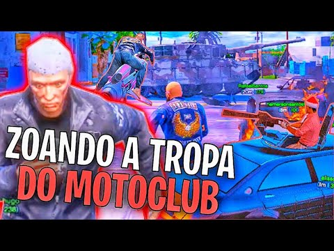 invadi O MOTOCLUBE com MOD MENU no GTA RP