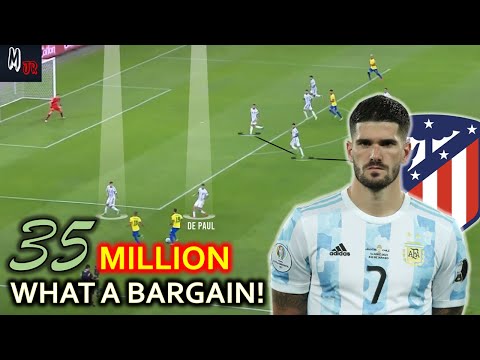 This Is Exactly Why Atletico Madrid Signed  Rodrigo De Paul | 35 Million Bargain / Player Analysis