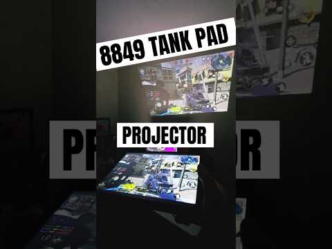 World's First Projector Tablet - TANK PAD by Unihertz 8849 (Mind-Blowing)