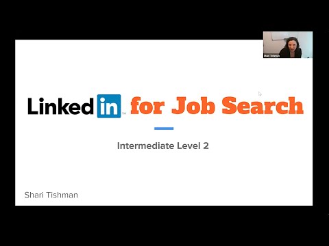 LinkedIn for Job Search, Part 2