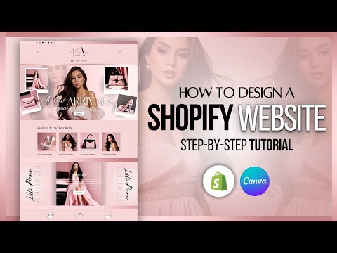 HOW TO MAKE A BOUTIQUE SHOPIFY WEBSITE | Shopify Tutorial