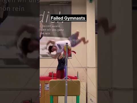 failed Gymnasts| Re-post jackysagar|#olympics #basic #learning #failed