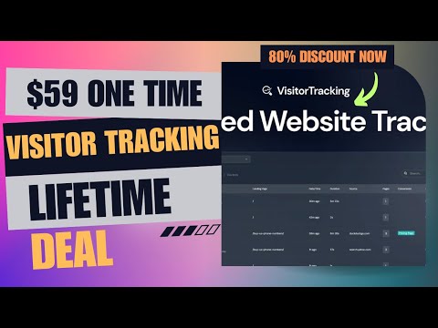 💥👀💥Visitor Tracking | See Your Website Through Your Visitors' Eyes| $59 Lifetime Deal | 80% Now